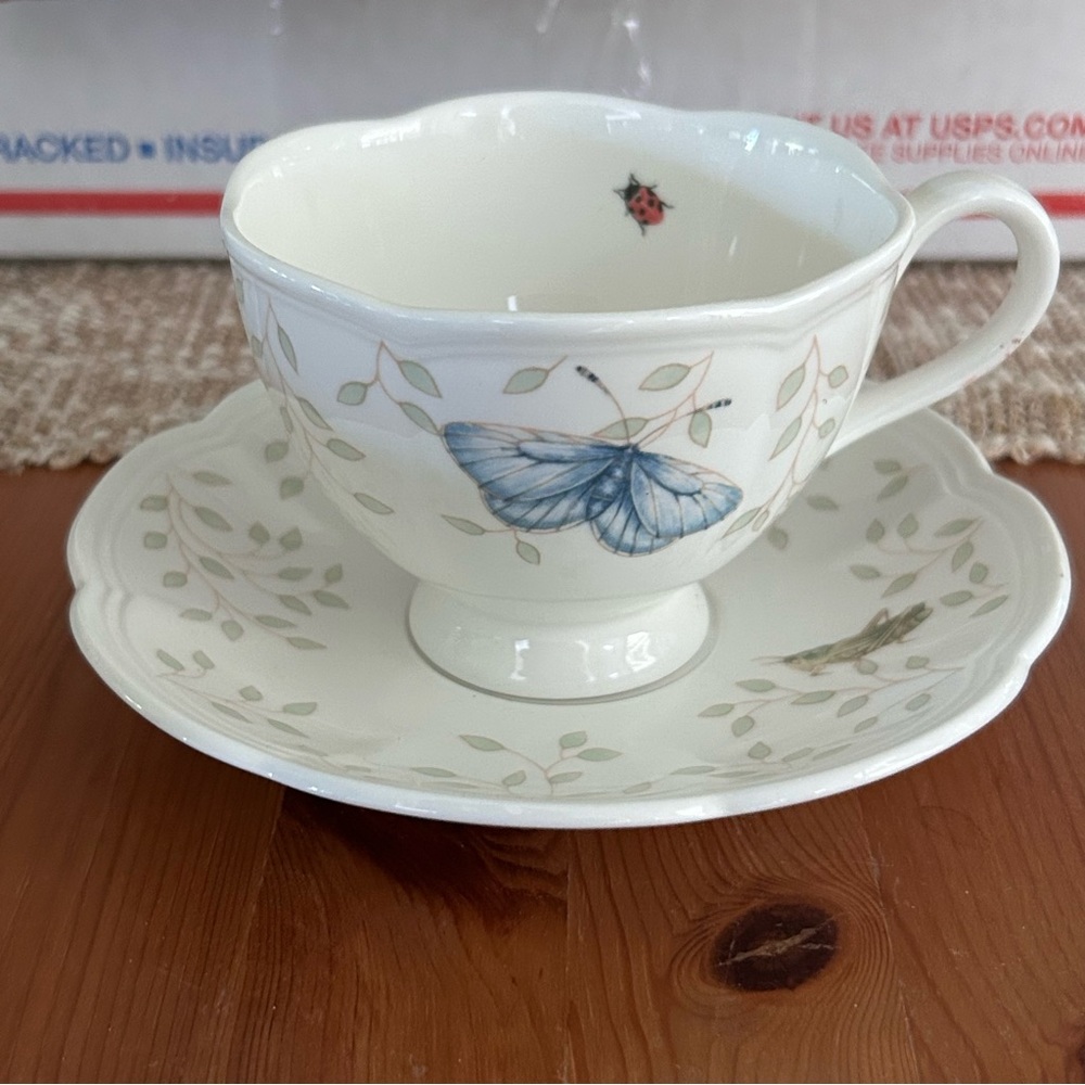 Lenox Butterfly Meadow Teacup Set